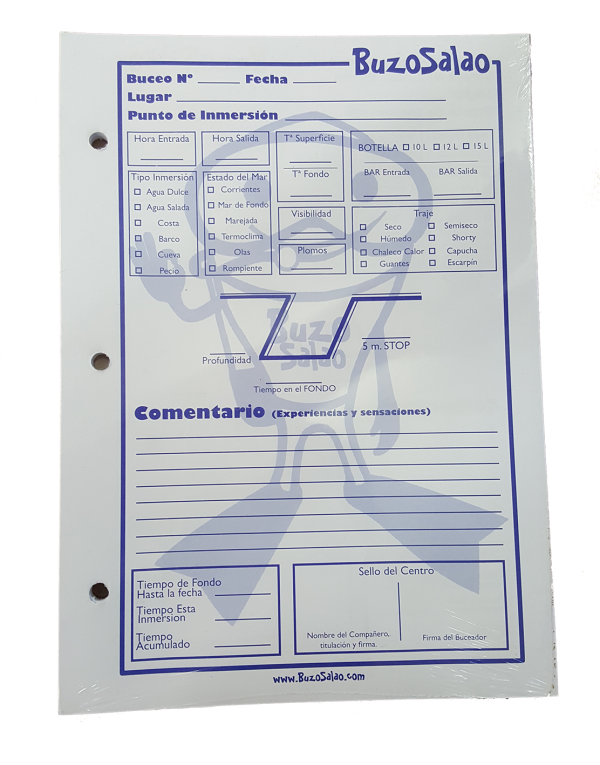 Recambio de Logbook