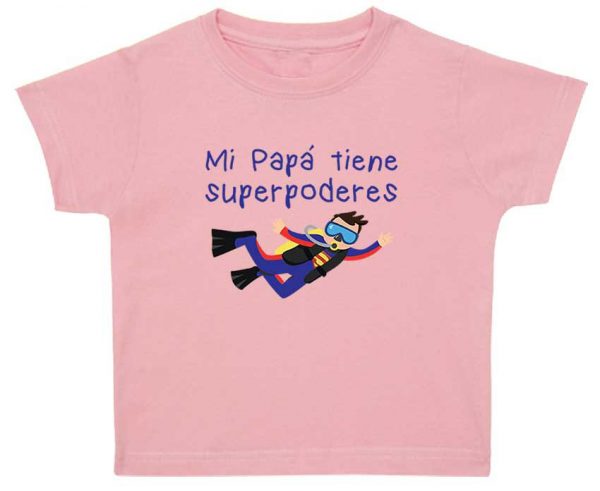 Camiseta Baby SUPERPODERES