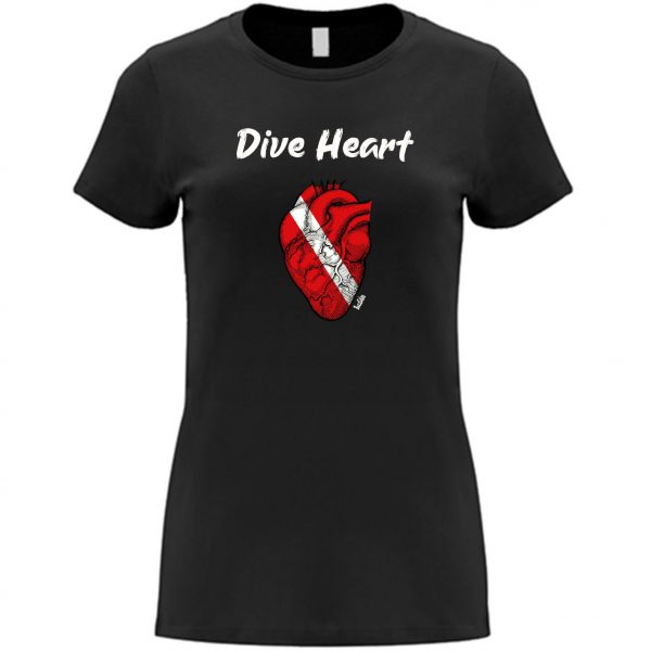Camiseta DIVE HEART