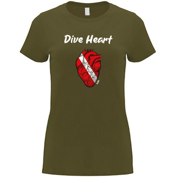 Camiseta DIVE HEART