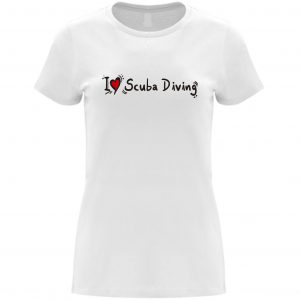Camiseta I LOVE SCUBA